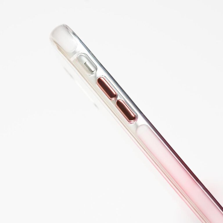 BodyGuardz Harmony Case featuring Unequal (Clear/Rose) for Apple iPhone Xr, , large